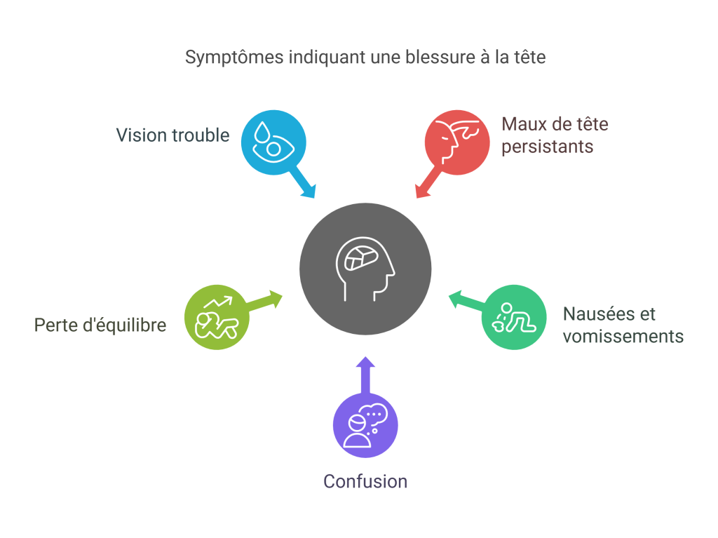 Blessure sportive à la tête Blessures Sportives