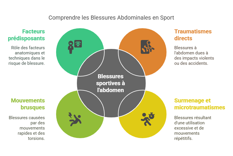 Blessures sportives à l'abdomen Blessures Sportives