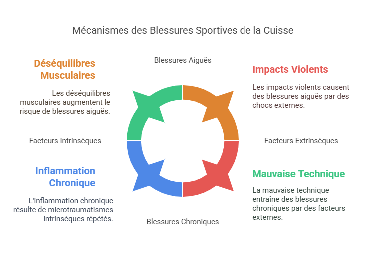 Blessures Sportives de la Cuisse Blessures Sportives