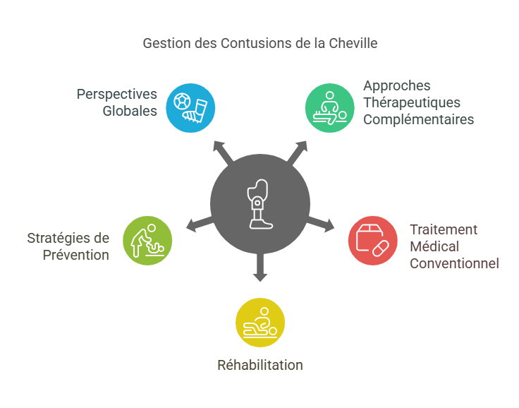 Contusions de la Cheville Blessures Sportives