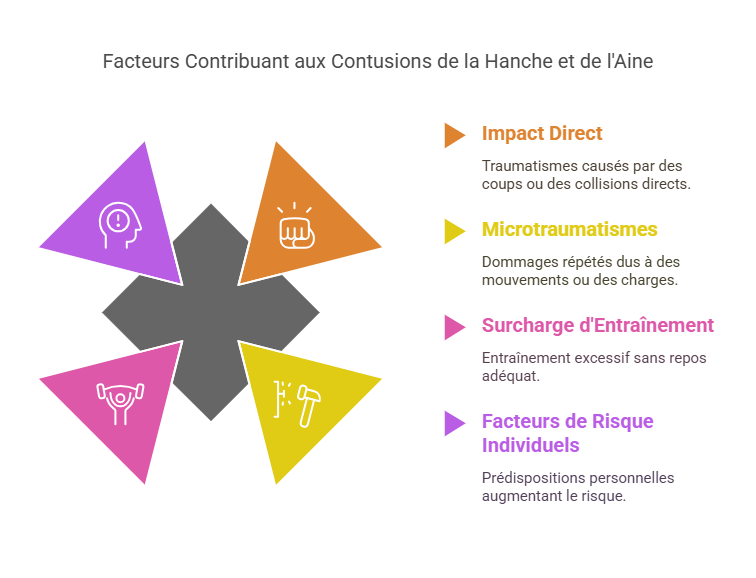 Contusions de la Région de la Hanche et de l’Aine Blessures Sportives