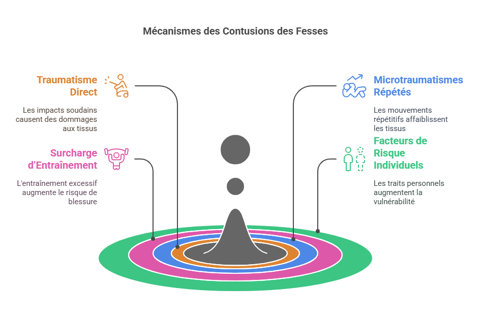 Contusions des Fesses Blessures Sportives