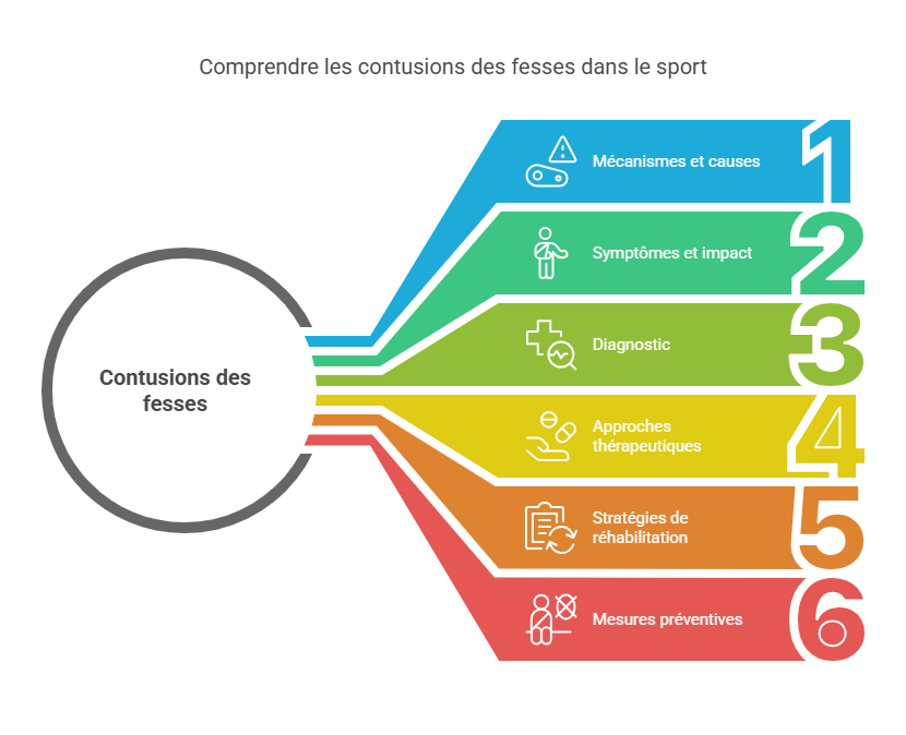 Contusions des Fesses Blessures Sportives