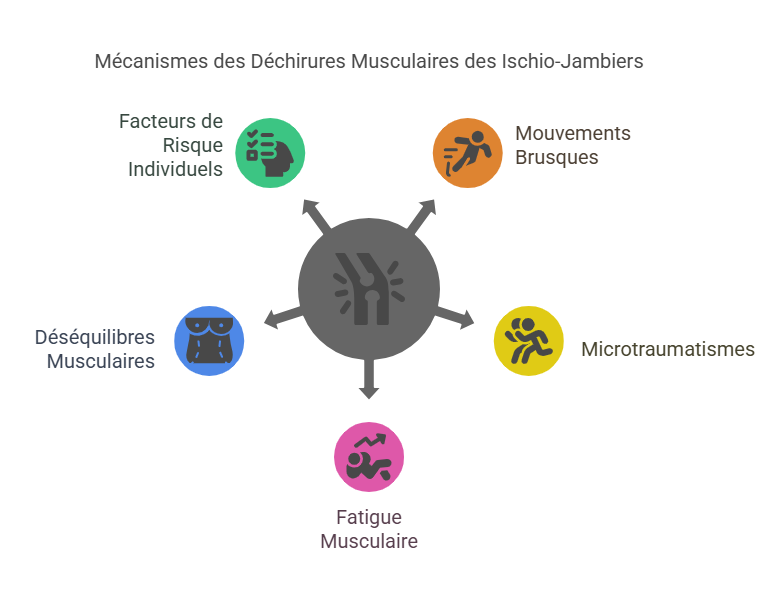 Déchirures Musculaires des Ischio-Jambiers Blessures Sportives