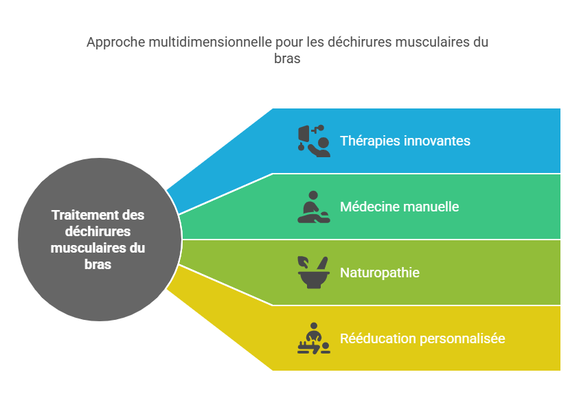 Déchirures Musculaires du Bras Blessures Sportives