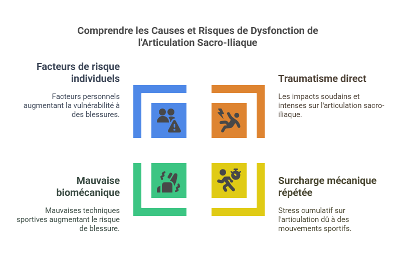 Déplacement du sacro-iliaque Blessures Sportives