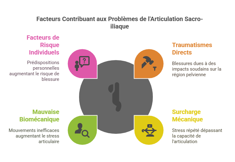Déplacement du sacro-iliaque Blessures Sportives