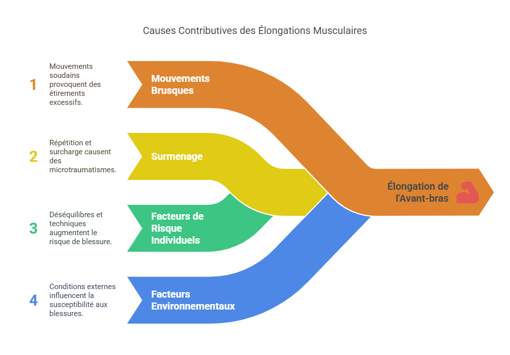Élongations de l’Avant-bras Blessures Sportives