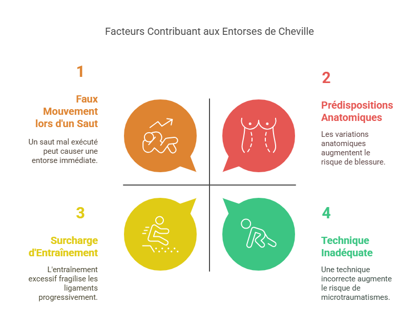 Entorse de la Cheville Blessures Sportives