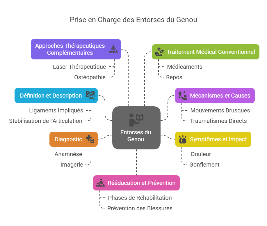 Entorses du Genou Blessures Sportives