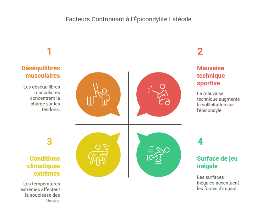 Épicondylite latérale (Tennis Elbow) Blessures Sportives