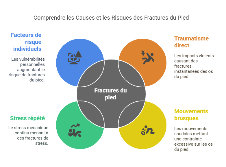 Fractures du Pied Blessures Sportives