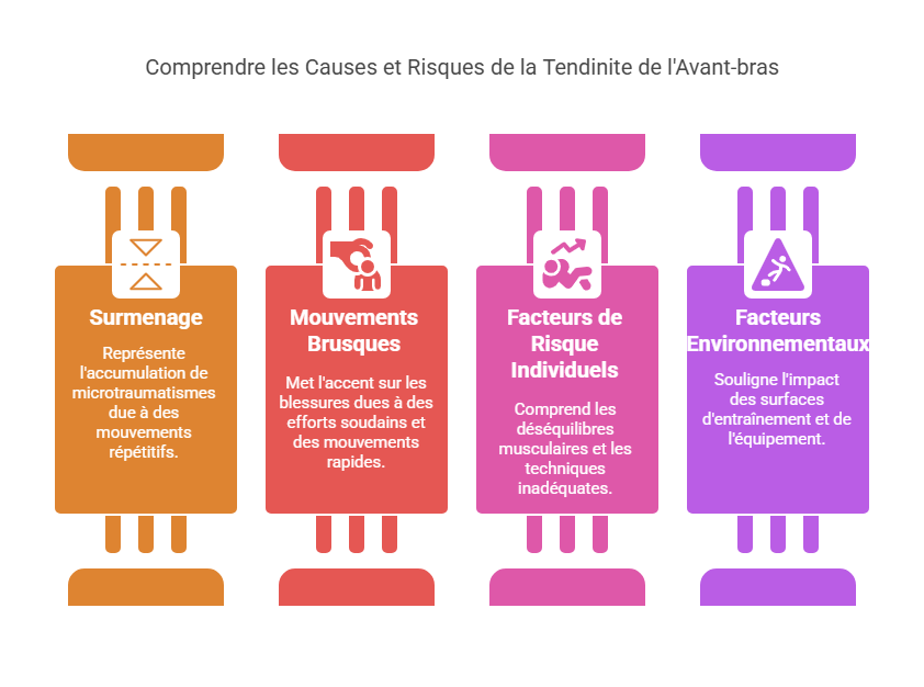 Tendinites de l’Avant-bras Blessures Sportives