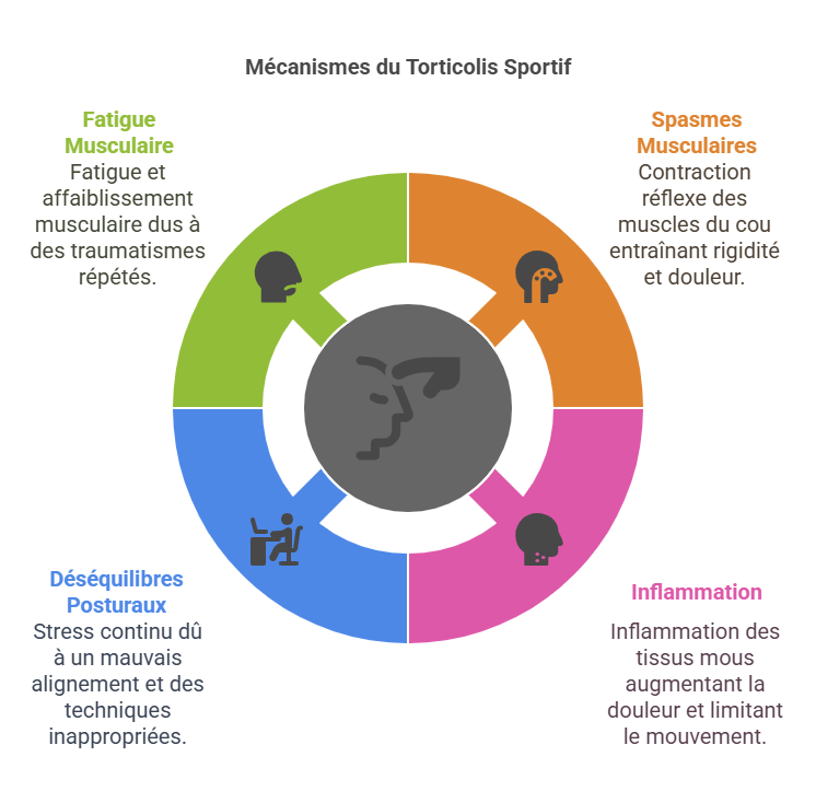 Torticolis sportif Blessures Sportives