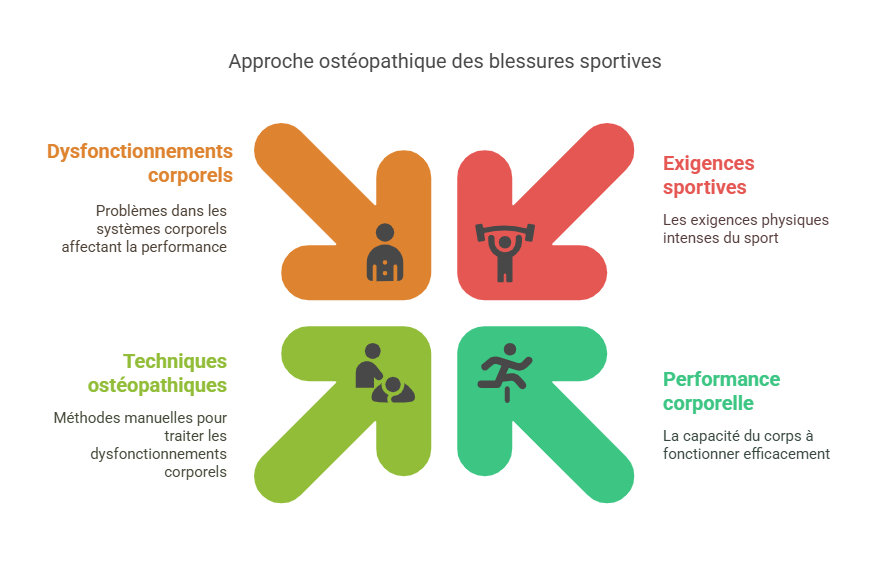 Traitement des Blessures Sportives par la Médecine Manuelle (Ostéopathie) Blessures Sportives