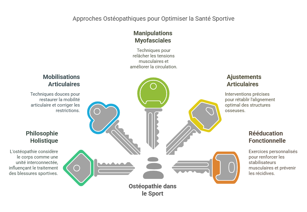 Traitement des Blessures Sportives par la Médecine Manuelle (Ostéopathie) Blessures Sportives