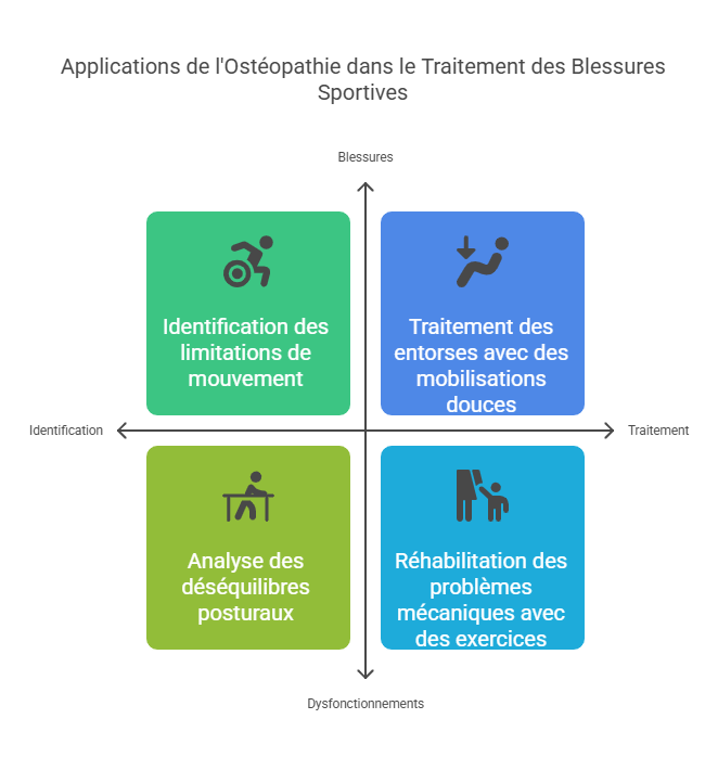 Traitement des Blessures Sportives par la Médecine Manuelle (Ostéopathie) Blessures Sportives