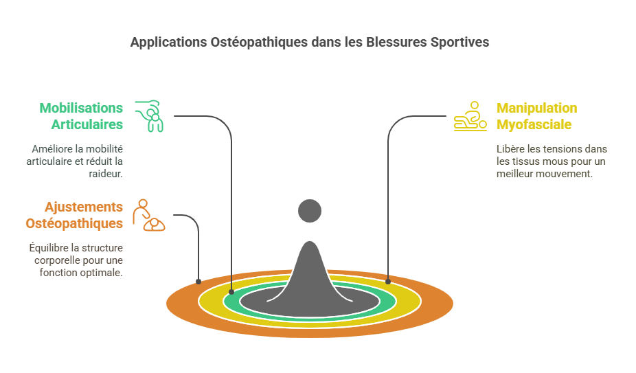 Traitement des Blessures Sportives par la Médecine Manuelle (Ostéopathie) Blessures Sportives