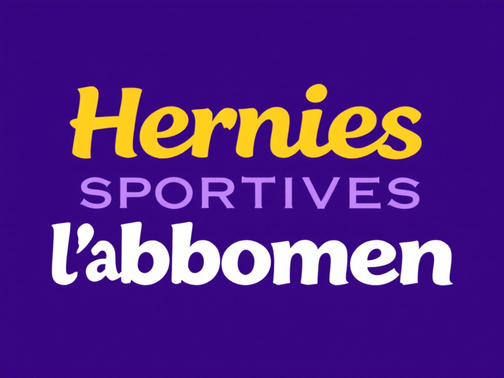 Hernies Sportives de l’Abdomen