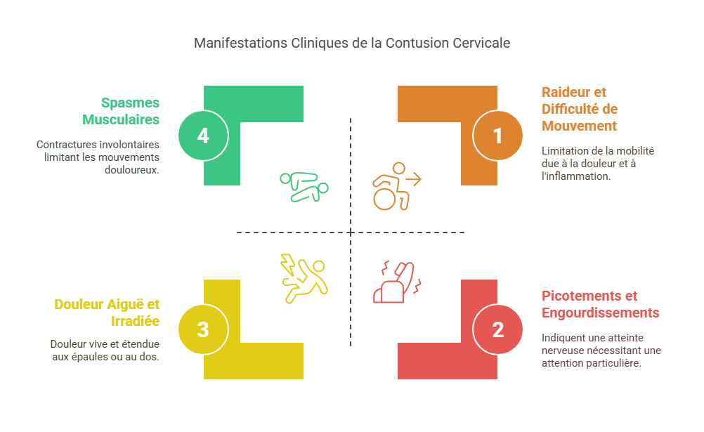 Contusion cervicale Blessures Sportives