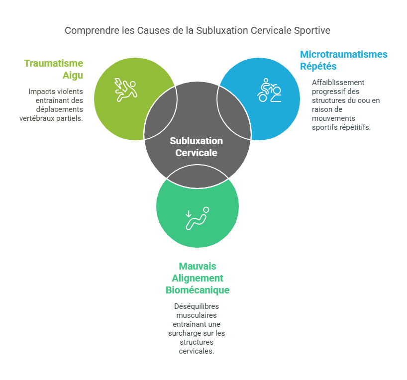 Subluxation cervicale Blessures Sportives