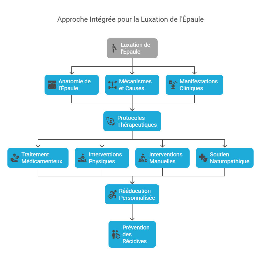 Luxation de l'Épaule Blessures Sportives