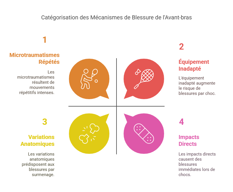 Blessures Sportives de l'Avant-bras Blessures Sportives