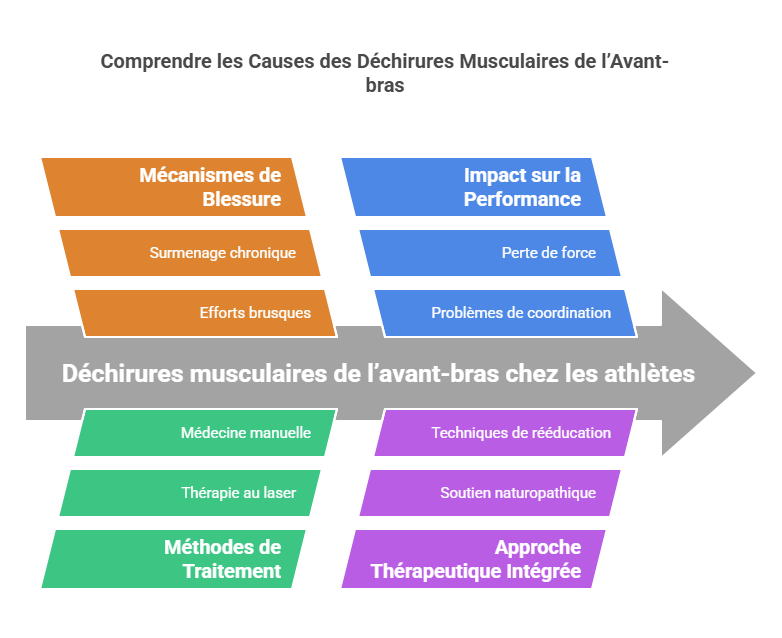 Déchirures Musculaires de l’Avant-bras Blessures Sportives