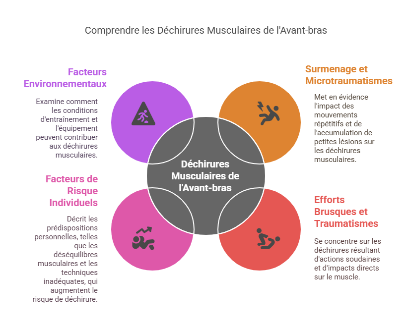 Déchirures Musculaires de l’Avant-bras Blessures Sportives