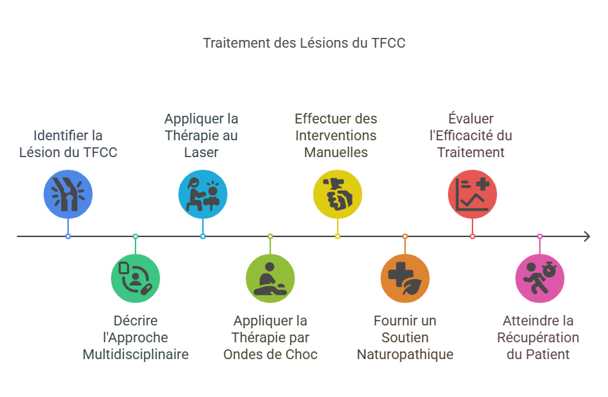 Lésions du Complexe Fibrocartilagineux Triangulaire (TFCC) Blessures Sportives