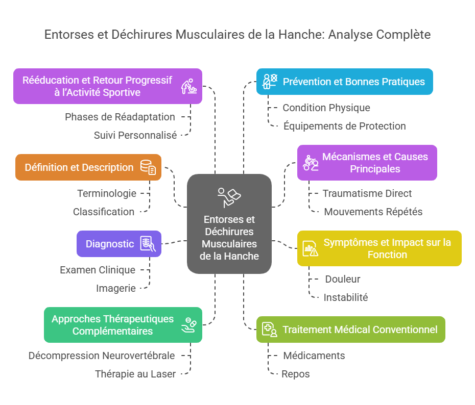 Entorses et Déchirures Musculaires de la Hanche Blessures Sportives