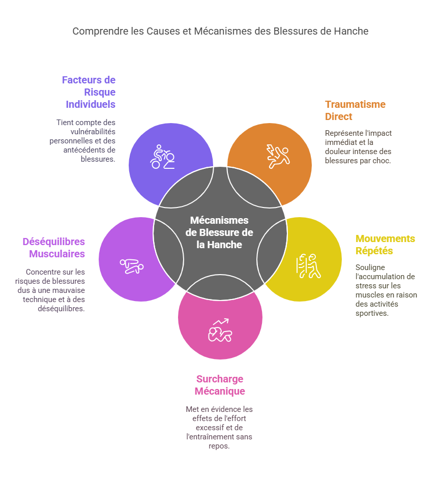 Entorses et Déchirures Musculaires de la Hanche Blessures Sportives