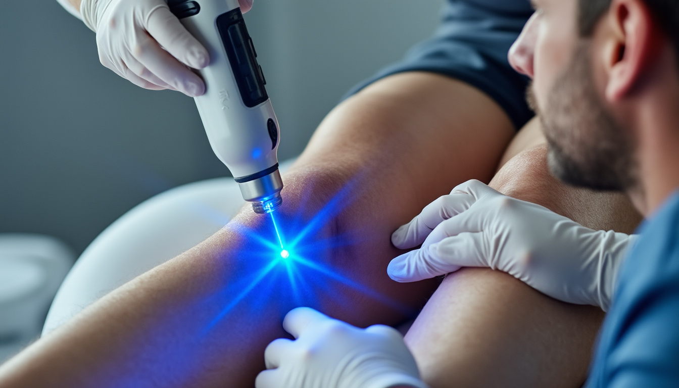 Avantages cliniques de la thérapie au laser dans la réhabilitation des sportifs Blessures Sportives