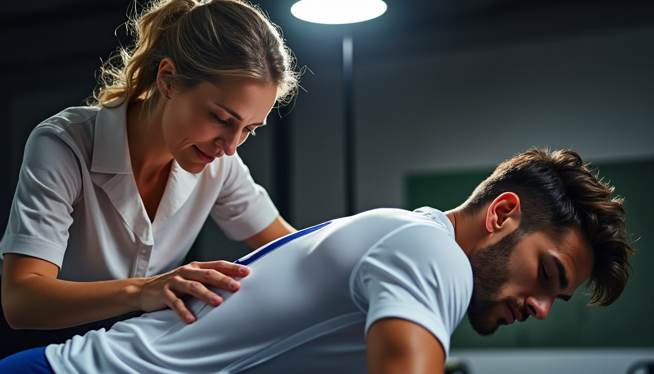 Étude de cas : succès de la médecine manuelle chez les athlètes Blessures Sportives
