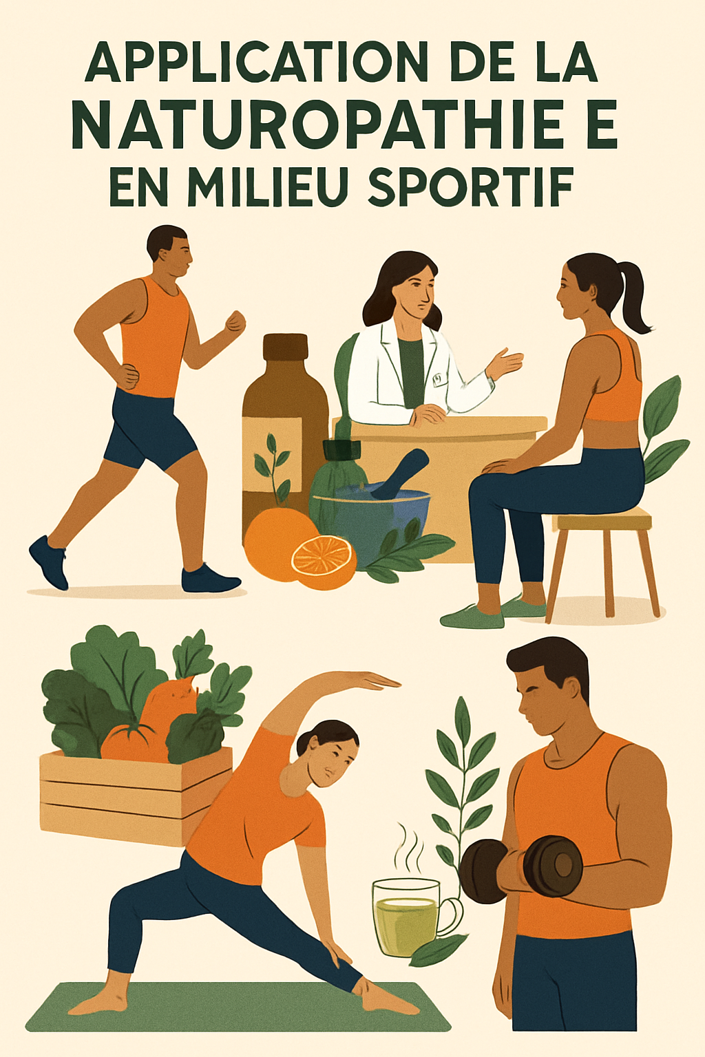 Approches intégrées en naturopathie et physiothérapie pour sportifs Blessures Sportives