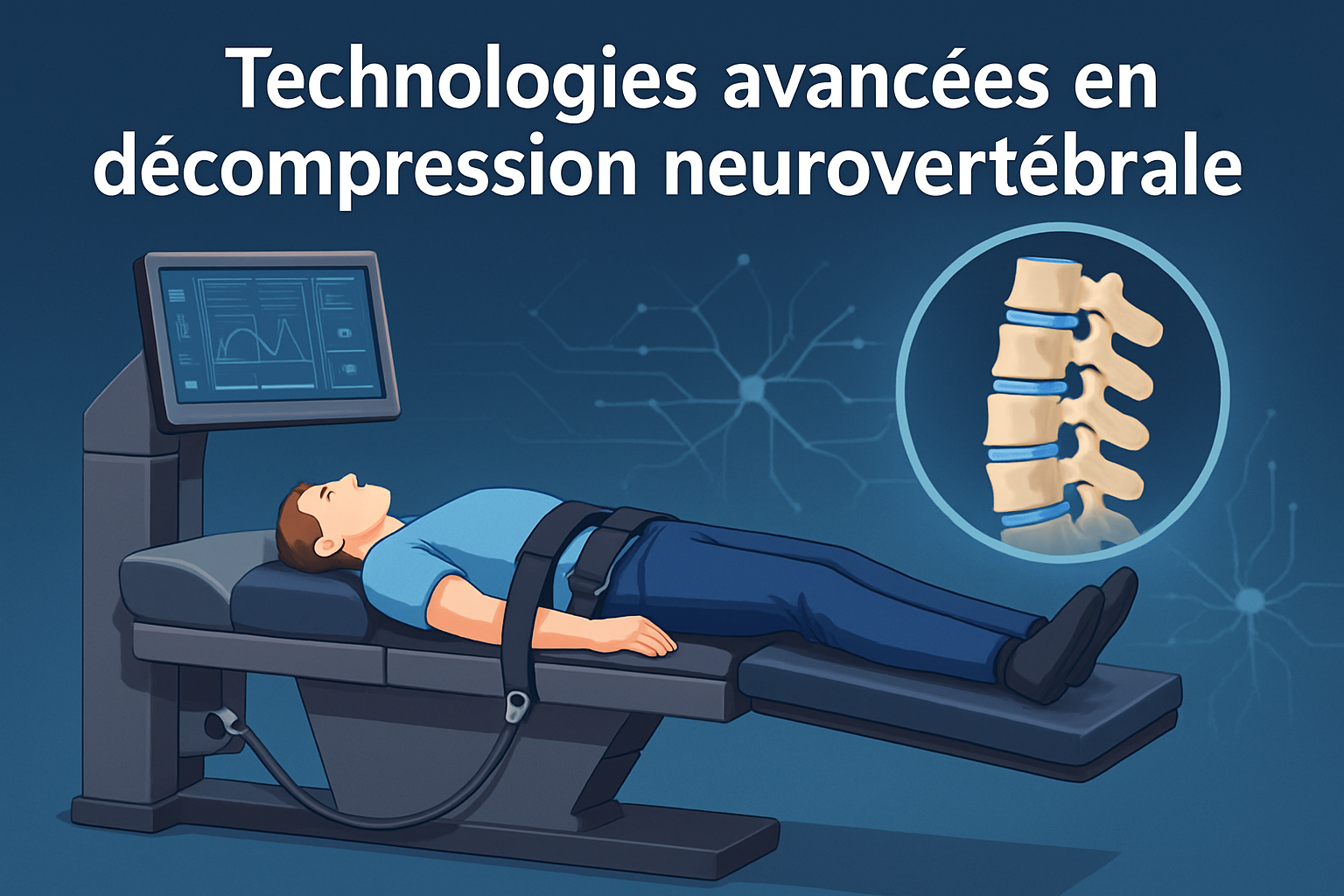 découvrez comment la décompression neurovertébrale permet de traiter efficacement les blessures sportives. profitez d’une thérapie précise pour soulager la douleur, accélérer la récupération et améliorer la mobilité des athlètes.