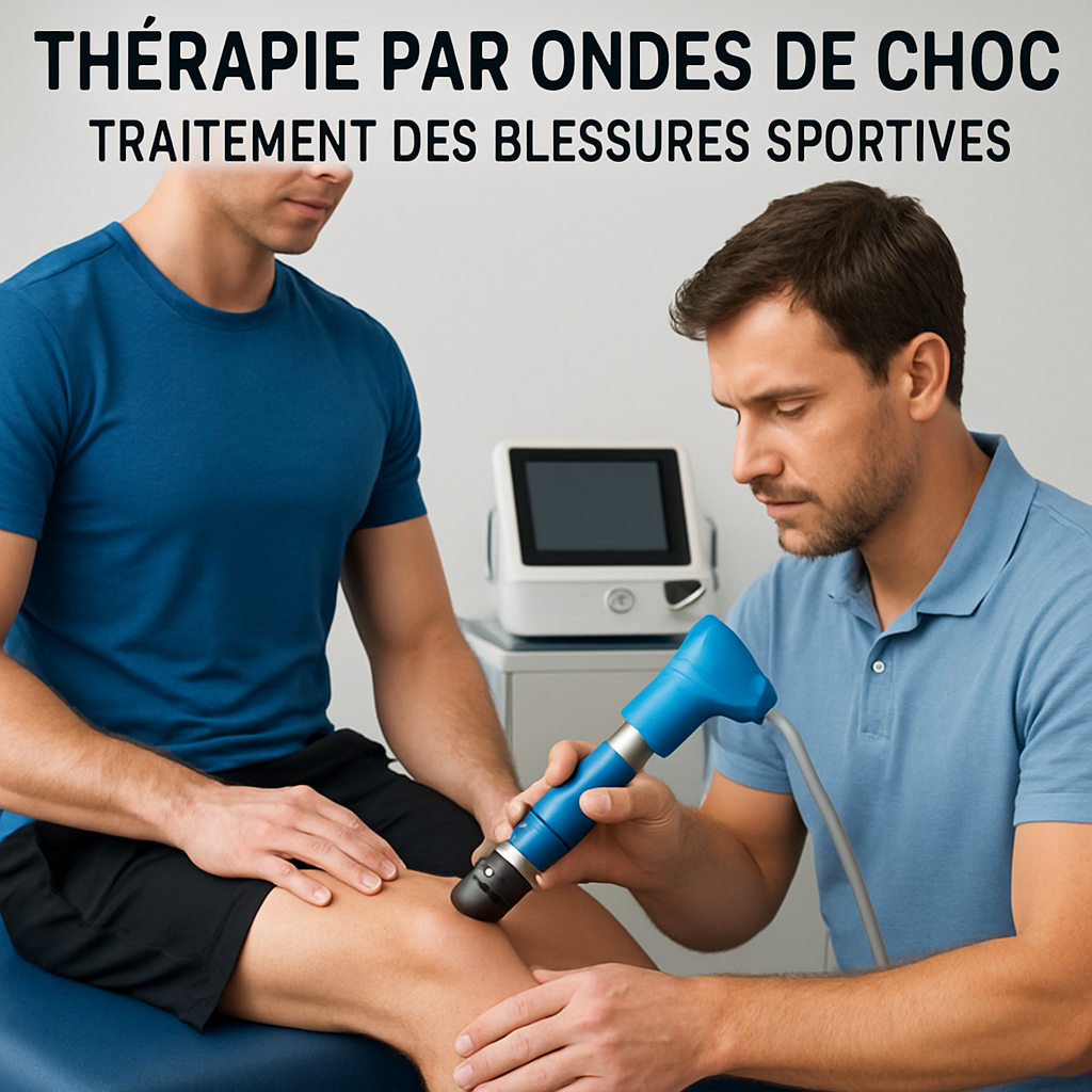 La shockwave pour traiter les blessures dues aux efforts répétés Blessures Sportives