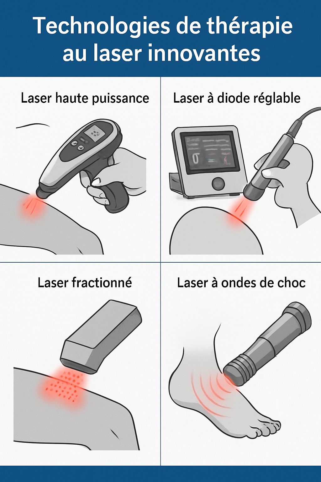 La thérapie au laser et l’optimisation de la récupération musculaire Blessures Sportives