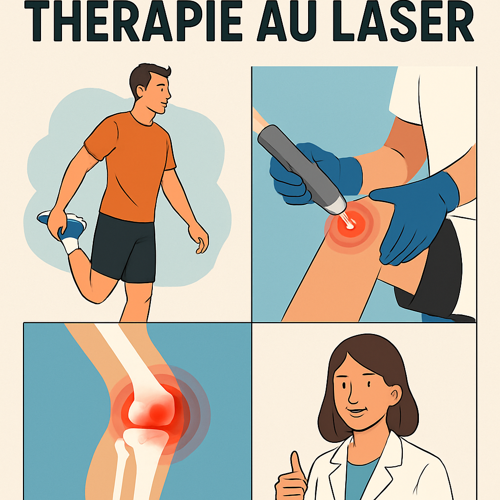 La thérapie au laser pour accélérer la guérison des lésions sportives Blessures Sportives