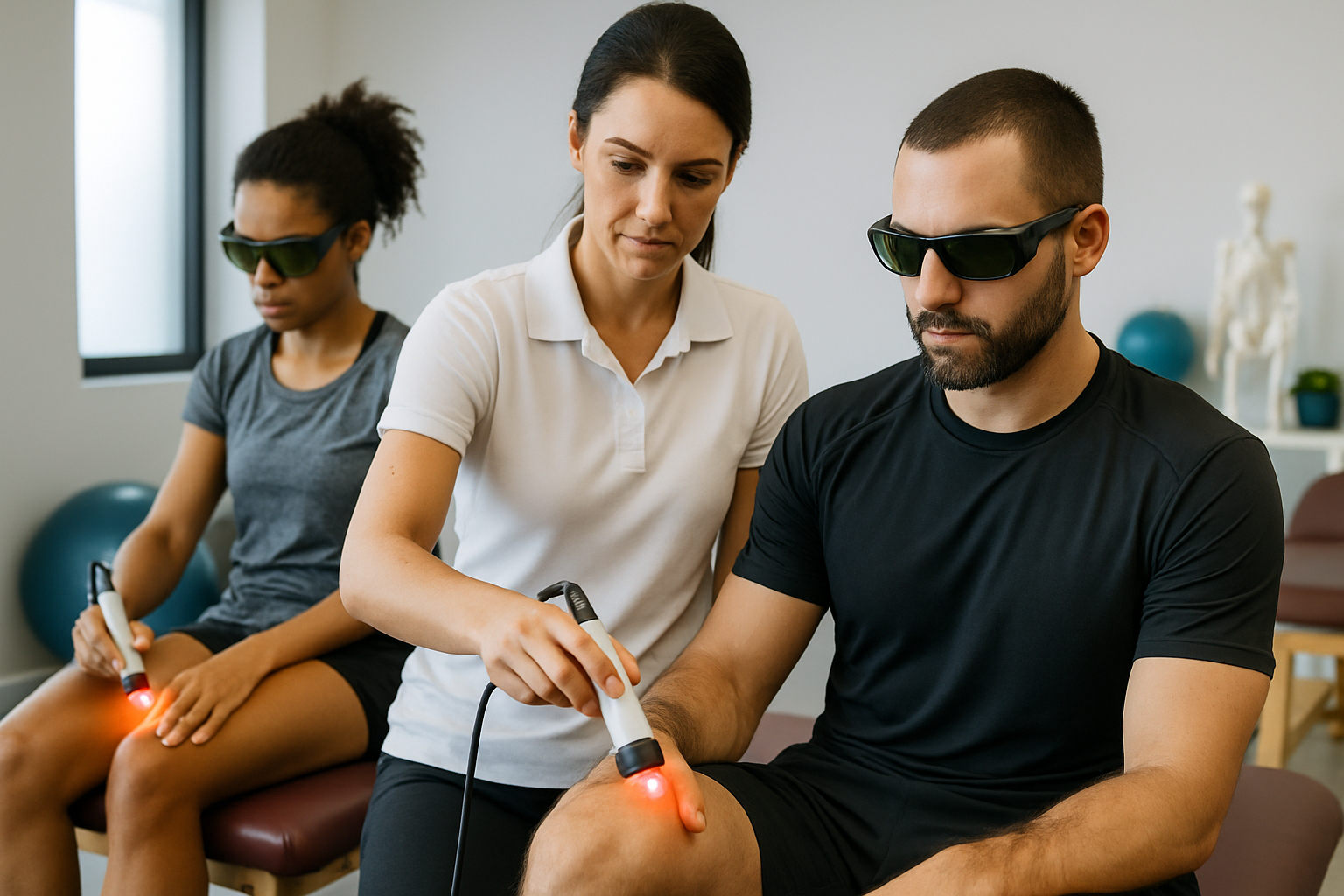 La thérapie au laser pour le traitement des blessures dues au surmenage Blessures Sportives