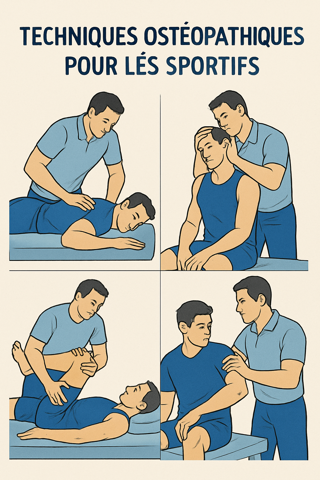 L’ostéopathie pour accélérer la guérison des lésions sportives Blessures Sportives