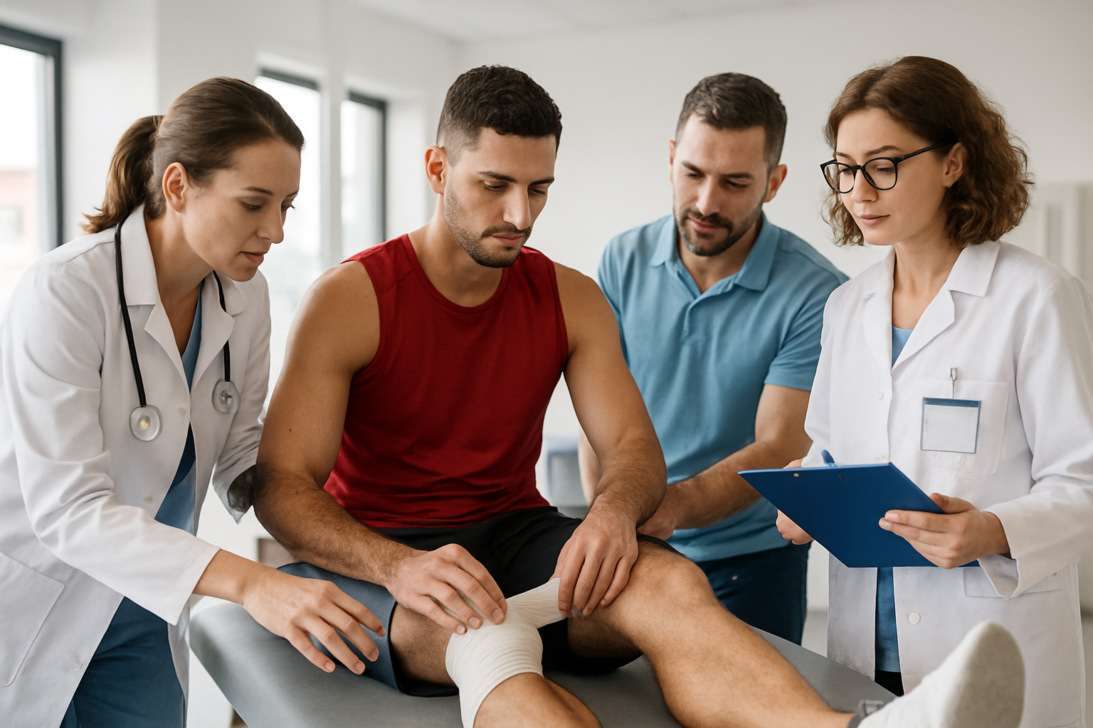 découvrez comment les approches intégrées utilisant les ondes de choc (shockwave therapy) améliorent la réhabilitation des blessures sportives, optimisant la récupération des athlètes et favorisant un retour rapide à la performance.