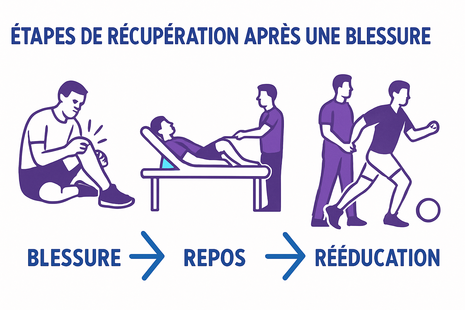 La médecine sportive pour optimiser le retour à l’activité physique Blessures Sportives