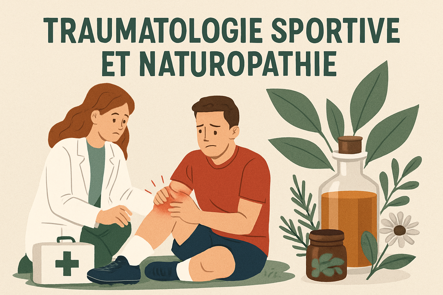 découvrez comment un traitement naturopathique global favorise la récupération rapide et durable des blessures sportives, en prenant en compte le corps dans sa globalité et en stimulant ses capacités naturelles d’auto-guérison.