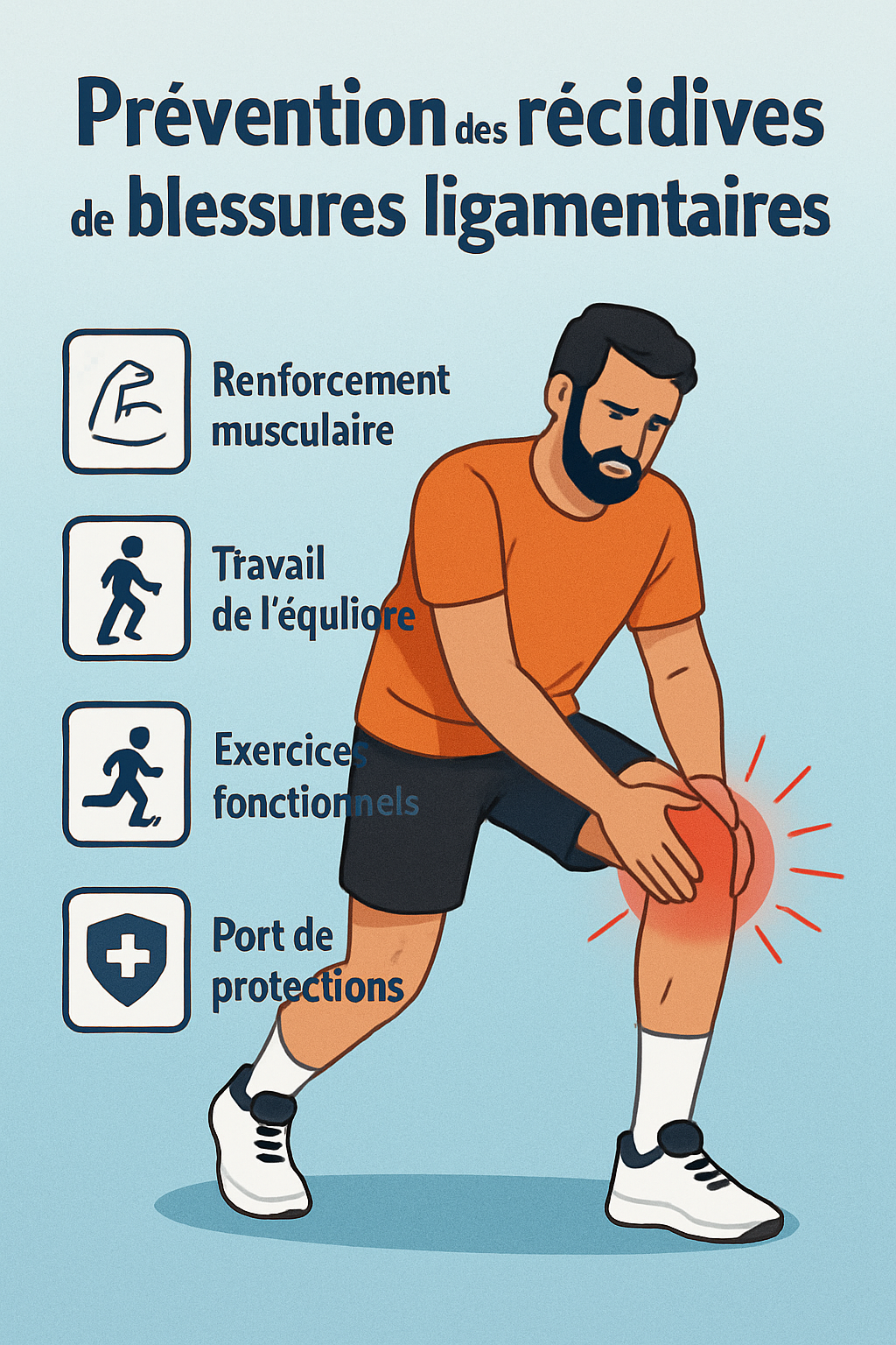 découvrez un protocole naturopathique complet pour favoriser la réadaptation des blessures ligamentaires, incluant des conseils naturels, des remèdes adaptés et des pratiques holistiques pour accélérer la guérison et retrouver votre mobilité.
